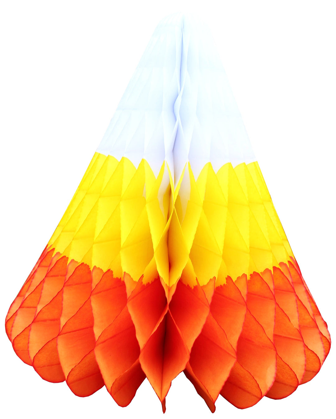 HONEYCOMB CANDY CORN Devra Party Halloween Party Decorations Bonjour Fete - Party Supplies