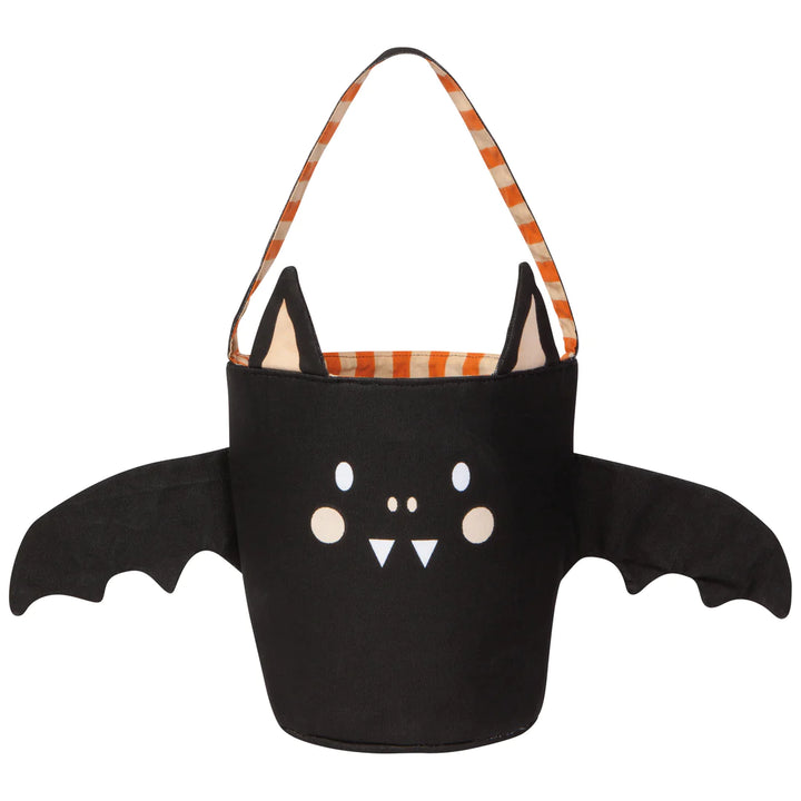 BAT TRICK OR TREAT BUCKET Danica USA Halloween Party Favors & Boo Baskets Bonjour Fete - Party Supplies