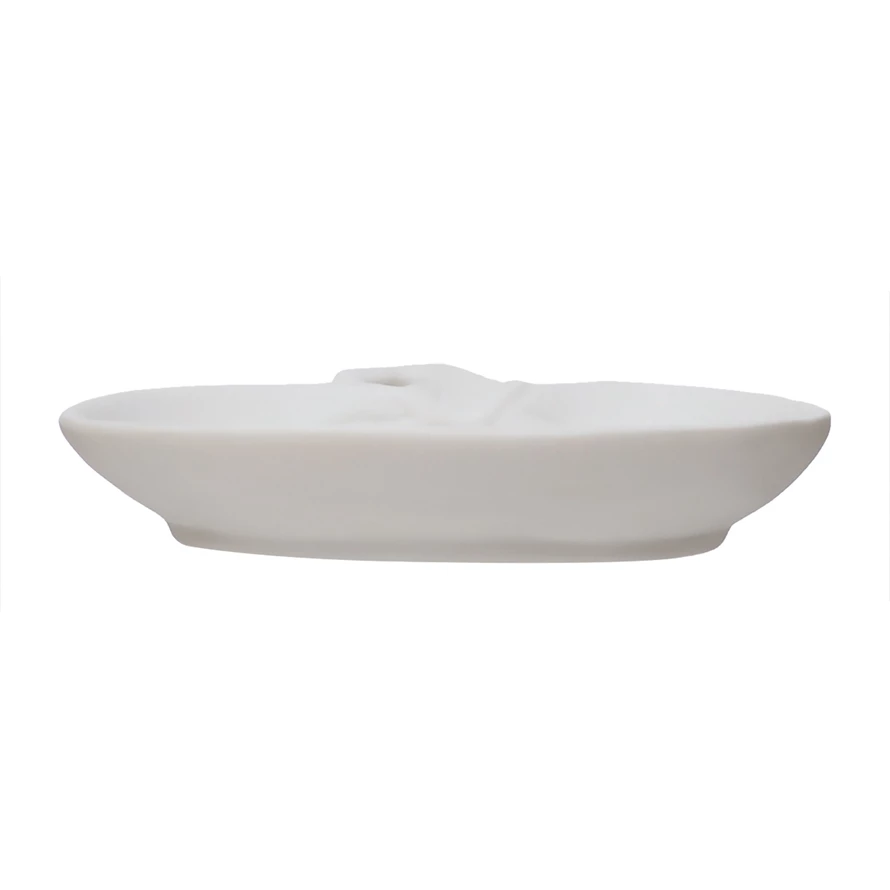 STONEWARE PUMPLKIN SHAPED DISH Creative Co-op Halloween Tableware Bonjour Fete - Party Supplies