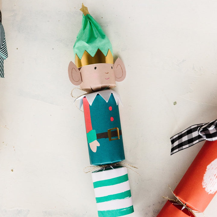 ELF CHRISTMAS CRACKERS Meri Meri Christmas Crackers Bonjour Fete - Party Supplies