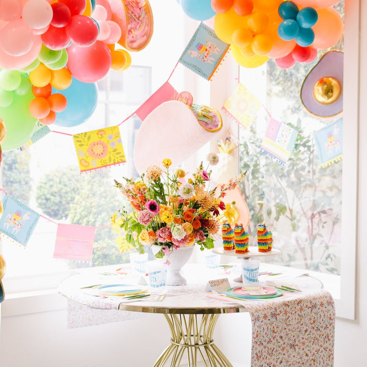 BOHO POM POM GARLAND Talking Tables Garlands & Banners Bonjour Fete - Party Supplies