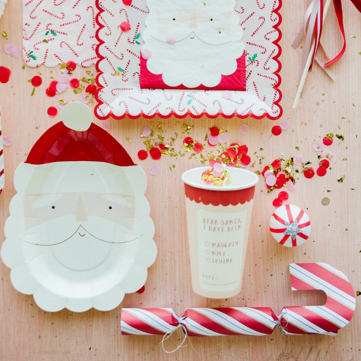 Naughty Nice Coffee Cups Bonjour Fete Party Supplies Christmas Holiday Party Supplies