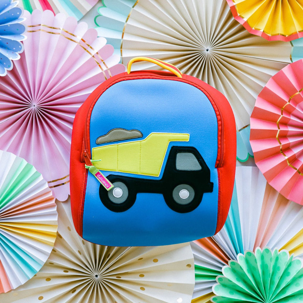 DUMP TRUCK BACKPACK Dabbawalla Bags Backpack Bonjour Fete - Party Supplies