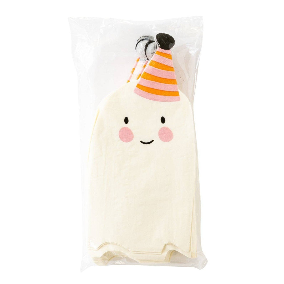Party Ghost Shaped Guest Towels Bonjour Fete Party Supplies Halloween Party Supplies