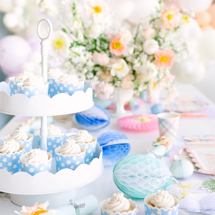 HONEYCOMB EASTER BUNNY GARLAND Meri Meri Garlands & Banners Bonjour Fete - Party Supplies