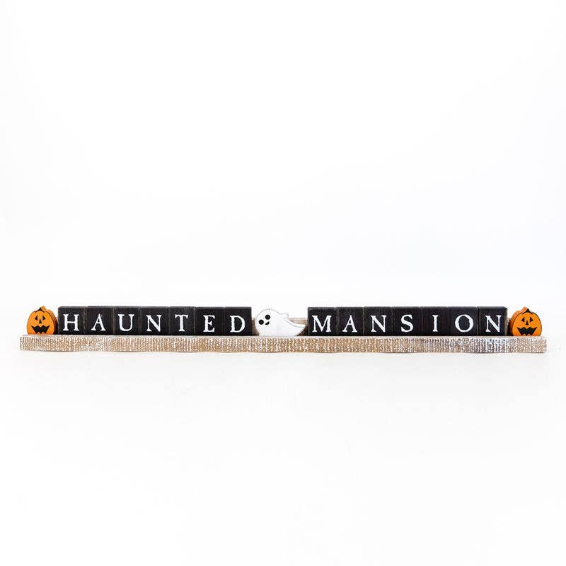 28x2x1 wd ledgie kit (HNTD MSN) bk/wh/or/ntrl Adams & Co. 0 Faire Bonjour Fete - Party Supplies