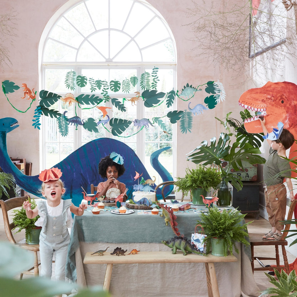 DINOSAUR KINGDOM GARLAND Meri Meri Garlands & Banners Bonjour Fete - Party Supplies