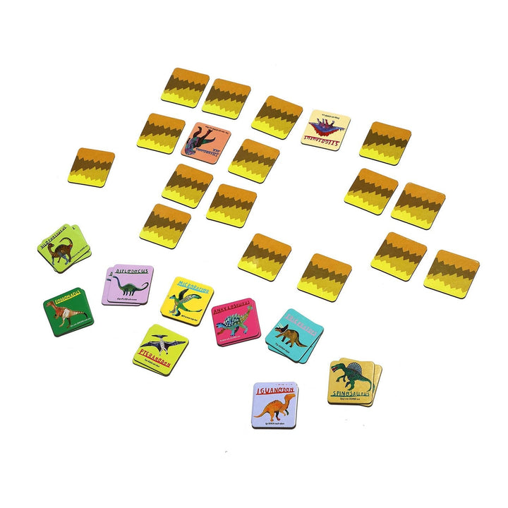 DINOSAURAS LITTLE MATCHING AND MEMORY GAME eeBoo Toy Bonjour Fete - Party Supplies
