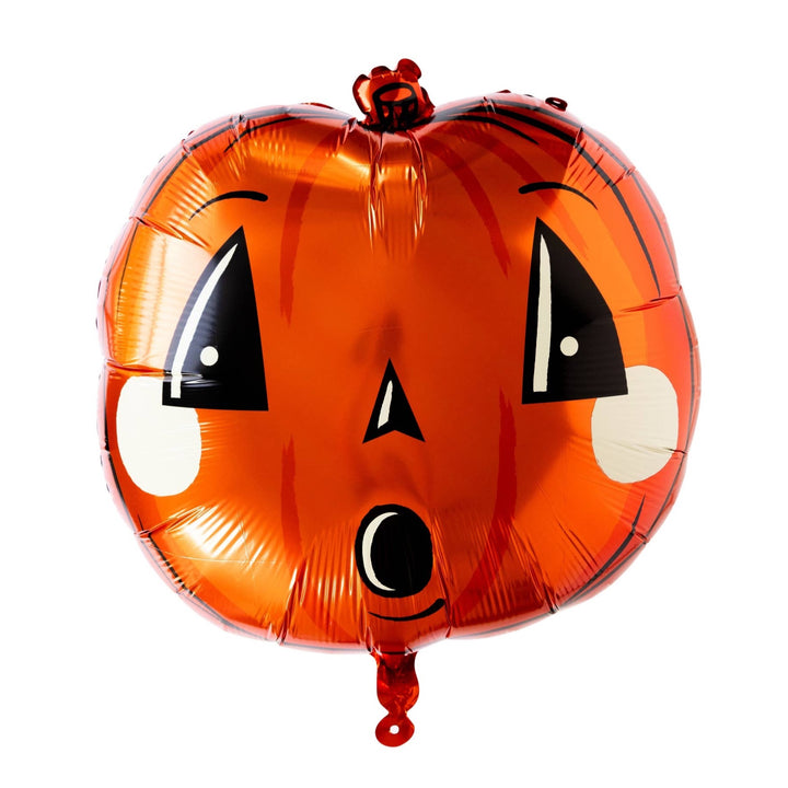 VHP1015 - Vintage Halloween Pumpkin Mylar Balloon My Mind’s Eye 0 Faire Bonjour Fete - Party Supplies