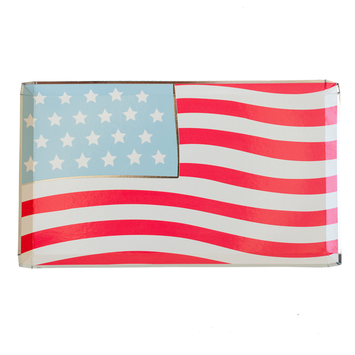 Merica! Dinner Plates - 8 Pk. Jollity & Co. + Daydream Society 0 Faire Bonjour Fete - Party Supplies