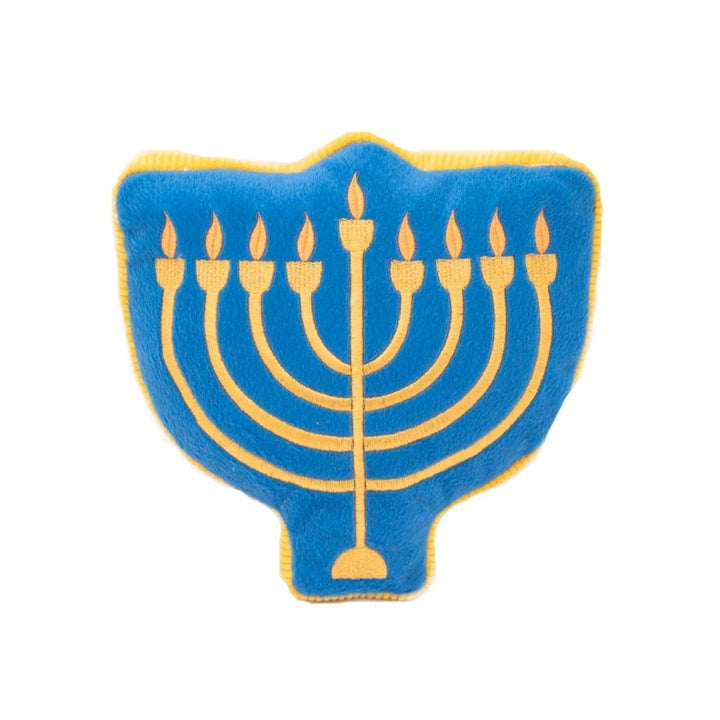 Hanukkah Squeaky Menorah Dog Toy Bonjour Fete Party Supplies Holiday Pet