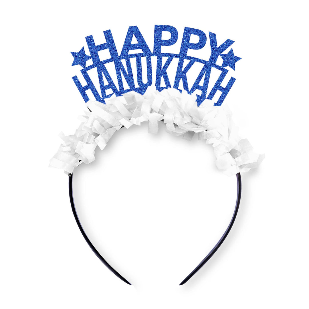 Happy Hanukkah Party Crown Festive Gal 0 Faire Bonjour Fete - Party Supplies