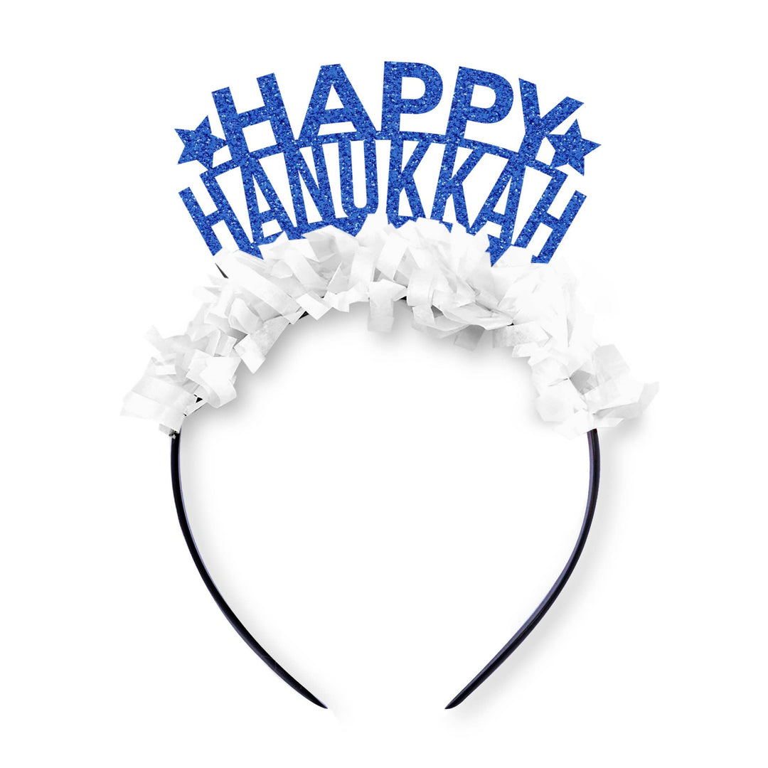 Happy Hanukkah Party Crown Festive Gal 0 Faire Bonjour Fete - Party Supplies