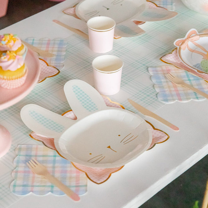 PLAID PATTERN NAPKINS Meri Meri Napkins Bonjour Fete - Party Supplies