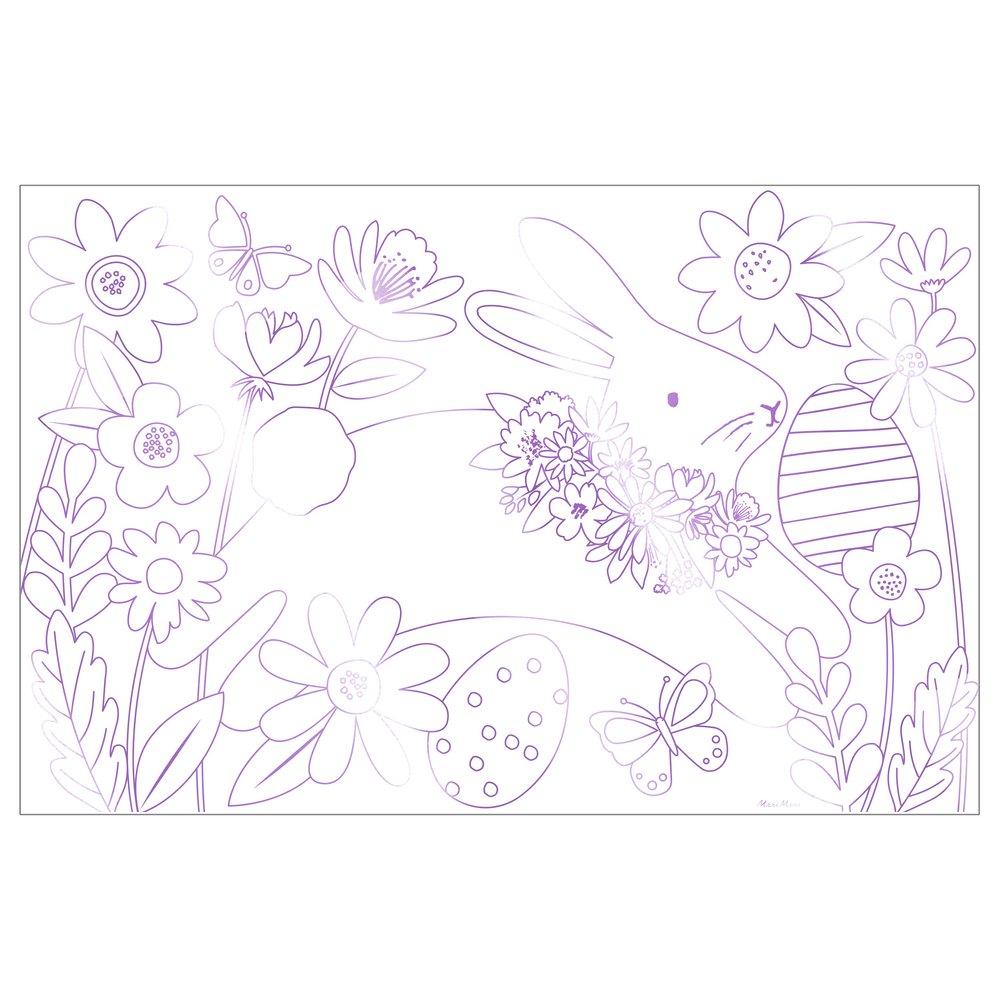 EASTER COLORING POSTERS Meri Meri Easter Crafts Bonjour Fete - Party Supplies