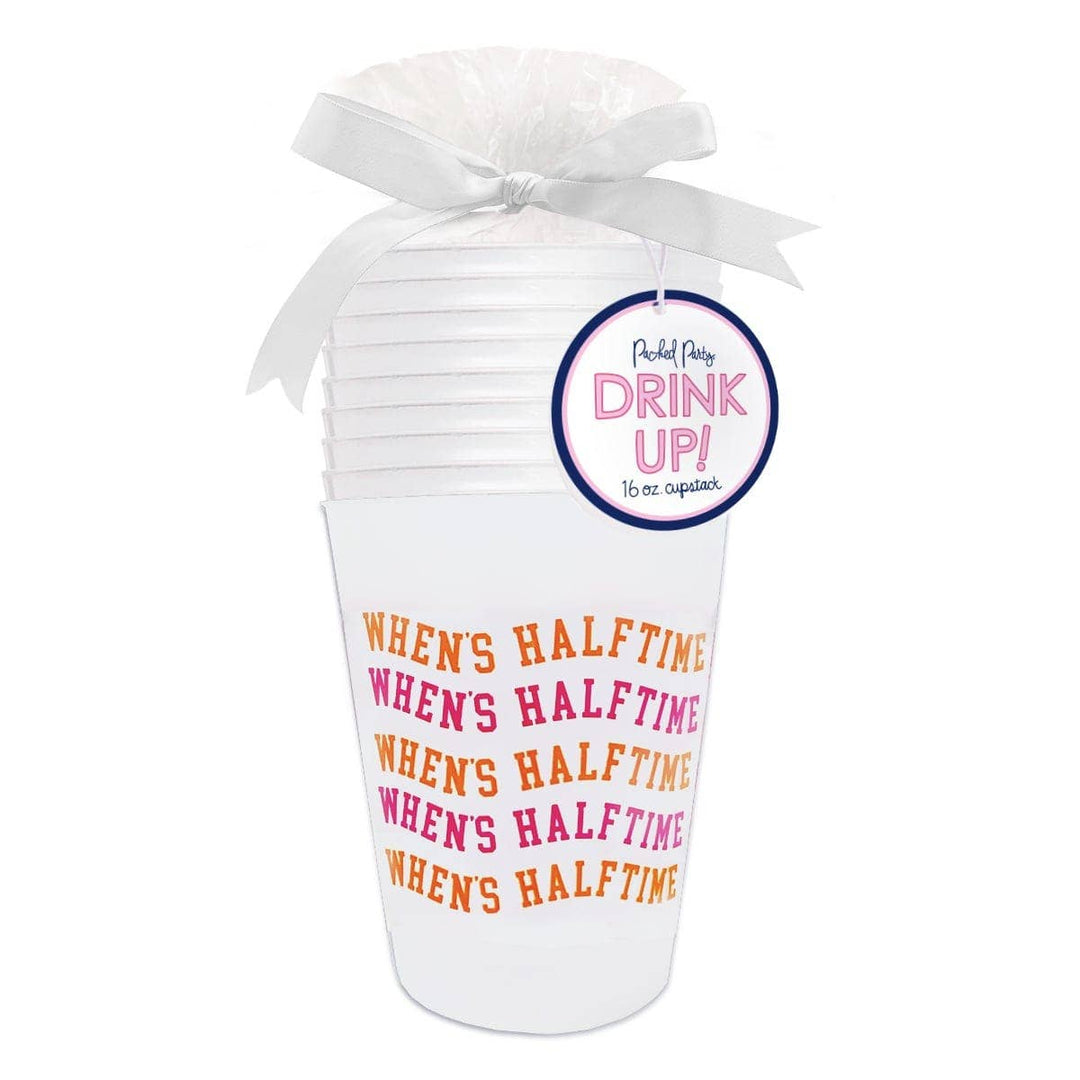 When's Halftime Cupstack Packed Party 0 Faire Bonjour Fete - Party Supplies