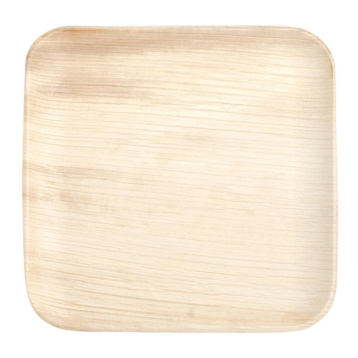 ECO PALM LEAF SQUARE PLATES - LARGE mikapak Plates Bonjour Fete - Party Supplies