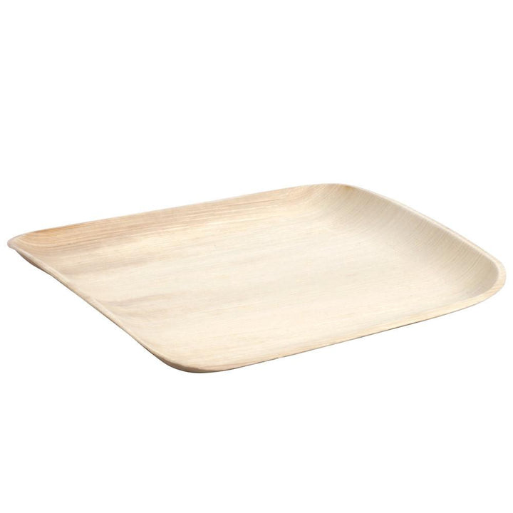 ECO PALM LEAF SQUARE PLATES - LARGE mikapak Plates Bonjour Fete - Party Supplies