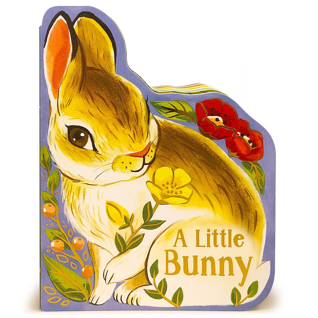 A Little Bunny Shaped Board Book Bonjour Fete Party Supplies Easter Gifts & Basket Fillers