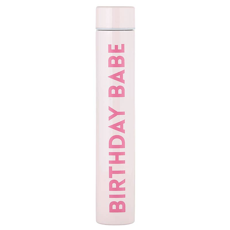 Flask Bottle - Birthday Babe Santa Barbara Design Studio by Creative Brands Bonjour Fete - Party Supplies