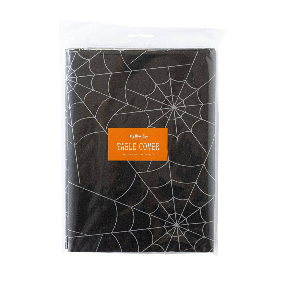 Spider Webs Paper Table Cover Bonjour Fete Party Supplies Halloween Party Supplies