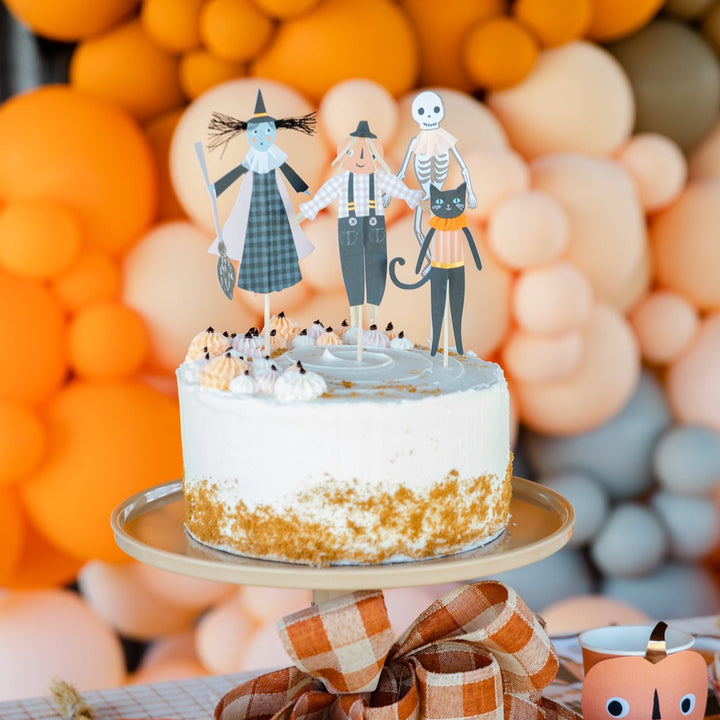 PUMPKIN PATCH CAKE TOPPERS Meri Meri Halloween Baking Bonjour Fete - Party Supplies