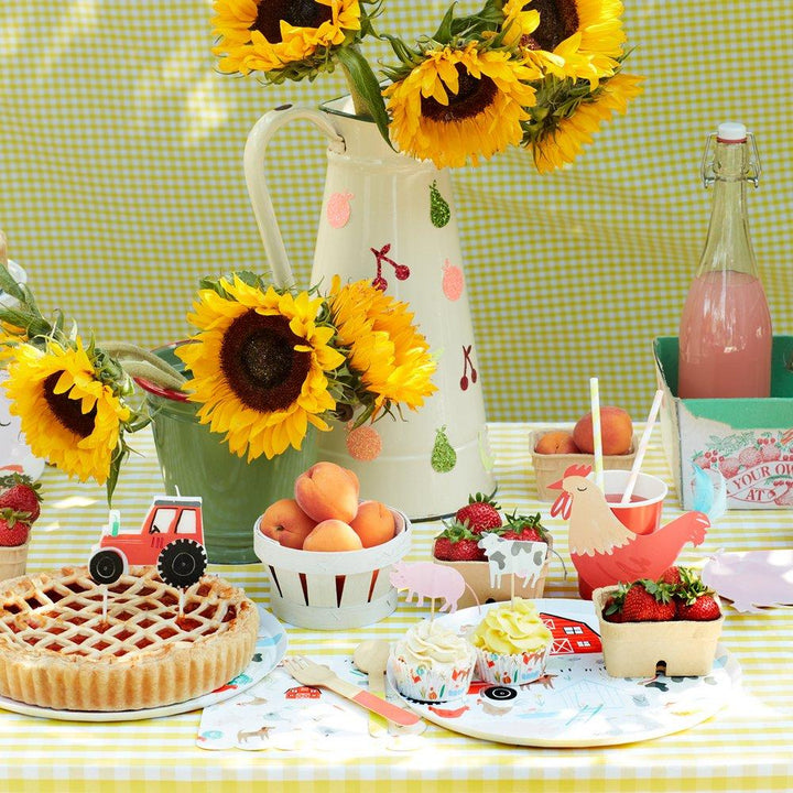 ON THE FARM CUPCAKE KIT Meri Meri Cupcake Kit Bonjour Fete - Party Supplies