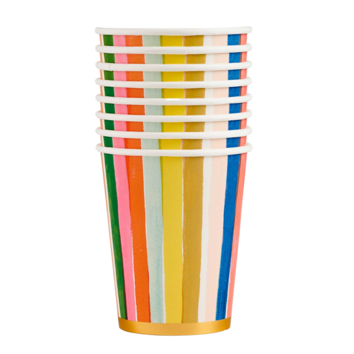 FELIZ PARTY CUPS Rifle Paper Co. Cups Bonjour Fete - Party Supplies