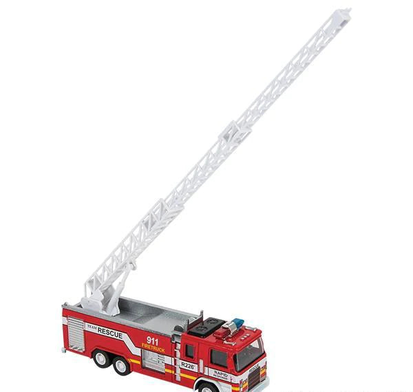 MINI PULL BACK FIRE ENGINE La Luna Bella 0 Faire Bonjour Fete - Party Supplies