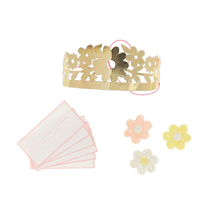 TISSUE FLORAL CRACKERS Meri Meri Crackers Bonjour Fete - Party Supplies