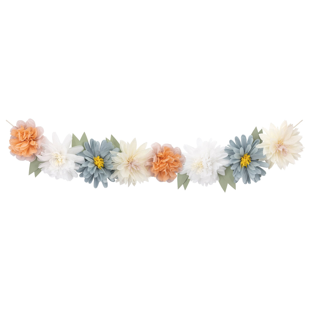 FLOWERS IN BLOOM GIANT GARLAND DECORATION Meri Meri Bonjour Fete - Party Supplies