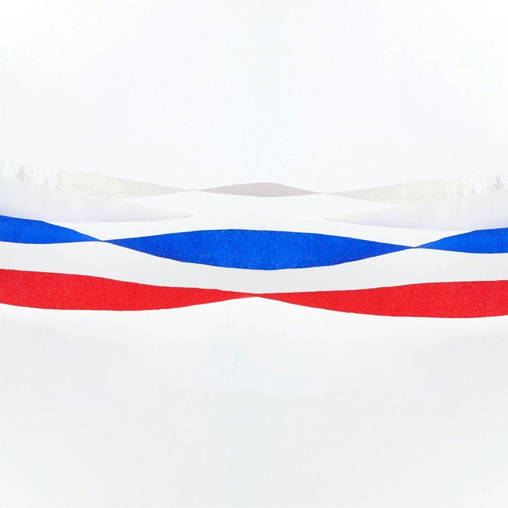 4TH OF JULY STREAMERS Meri Meri Hanging Decor Bonjour Fete - Party Supplies