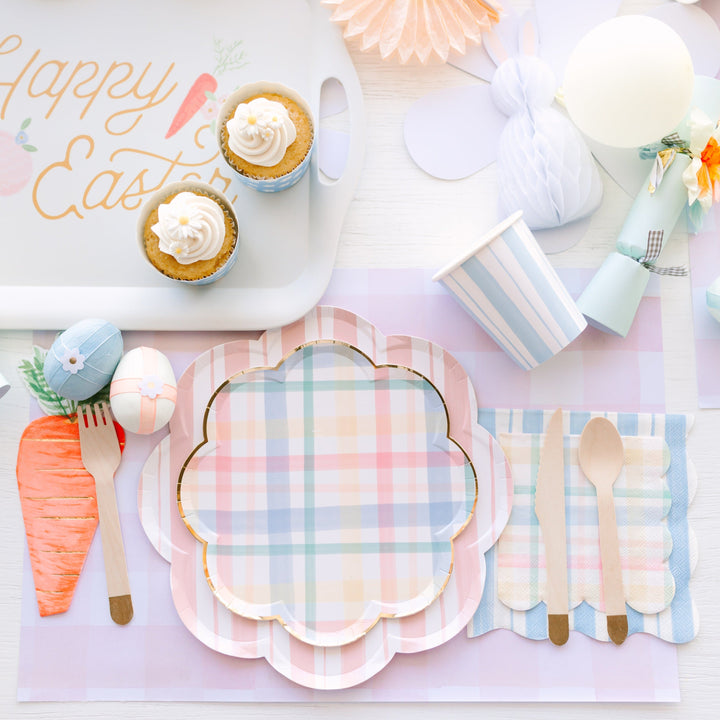 TICKING STRIPE NAPKINS Meri Meri Napkins Bonjour Fete - Party Supplies