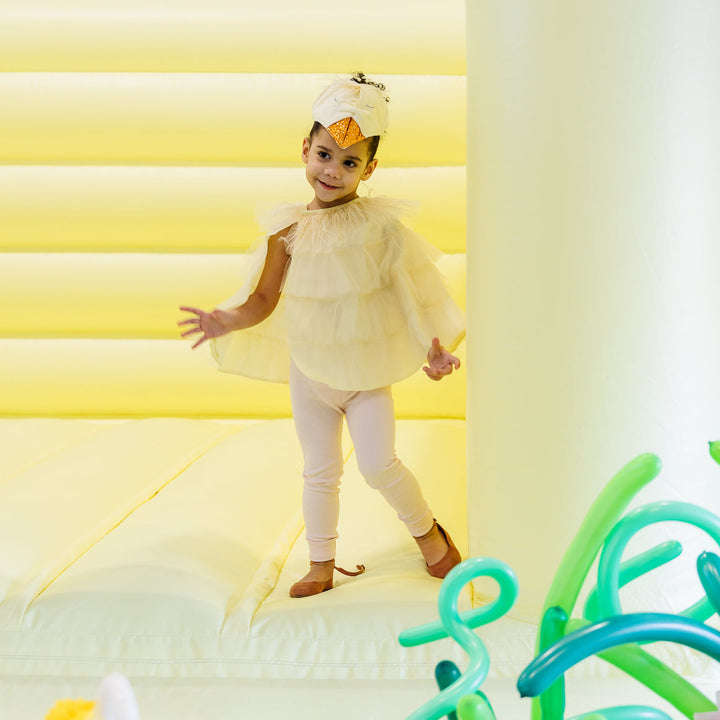 FEATHERY YELLOW CHICK COSTUME FOR KIDS BY MERI MERI Meri Meri Kid's Accessories & Costumes Bonjour Fete - Party Supplies