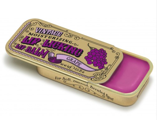 VINTAGE LIP LICKING LIP BALM Tinte Cosmetics Kid's Bath GRAPE Bonjour Fete - Party Supplies