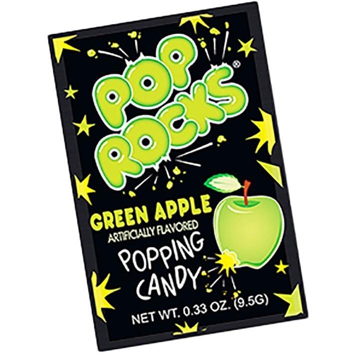 POP ROCKS CANDY Fun Express Candy GREEN APPLE Bonjour Fete - Party Supplies