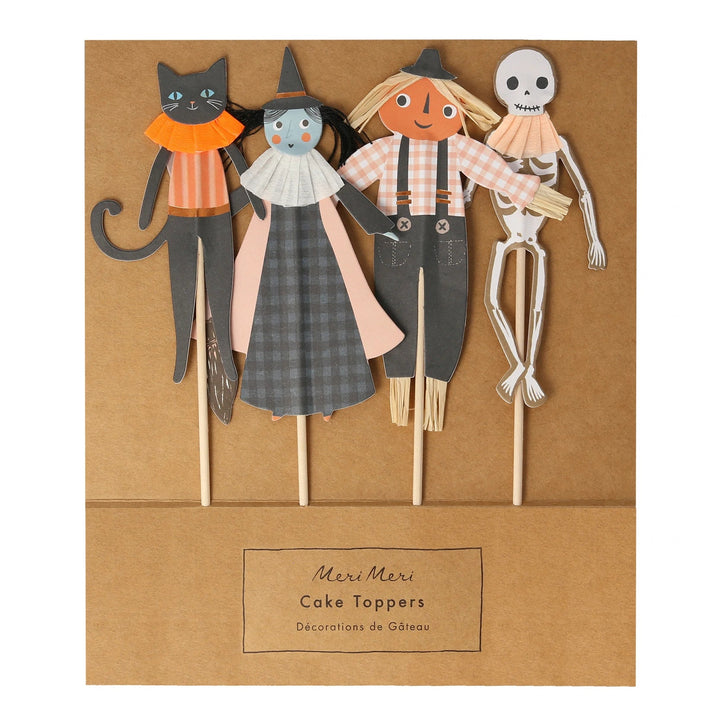 PUMPKIN PATCH CAKE TOPPERS Meri Meri Bonjour Fete - Party Supplies