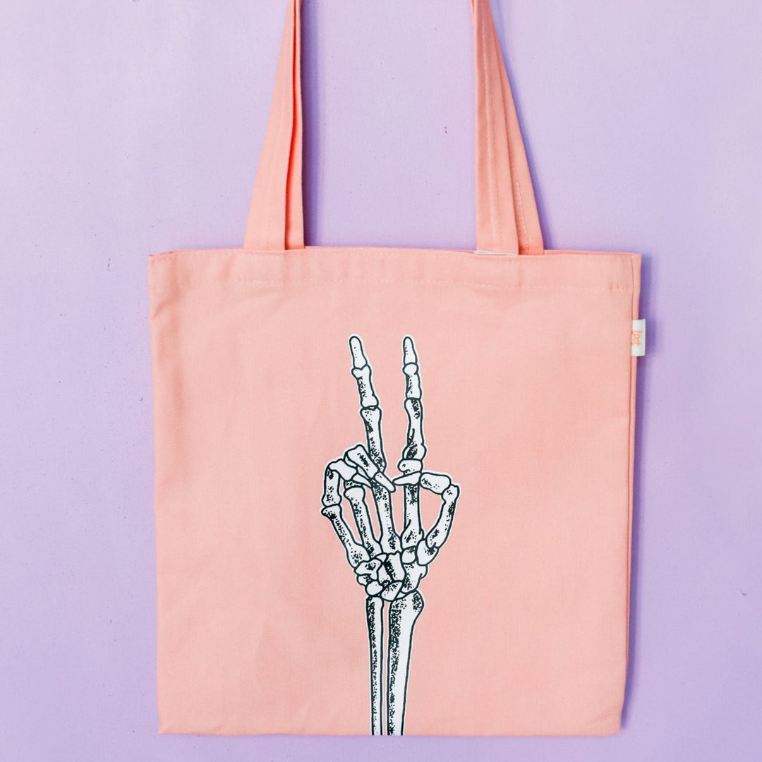 HALLOWEEN MAIN SQUEEZE TOTE Talking Out of Turn Halloween Party Favors & Boo Baskets Bonjour Fete - Party Supplies