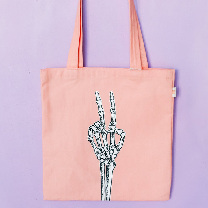 HALLOWEEN MAIN SQUEEZE TOTE Talking Out of Turn Halloween Party Favors & Boo Baskets Bonjour Fete - Party Supplies