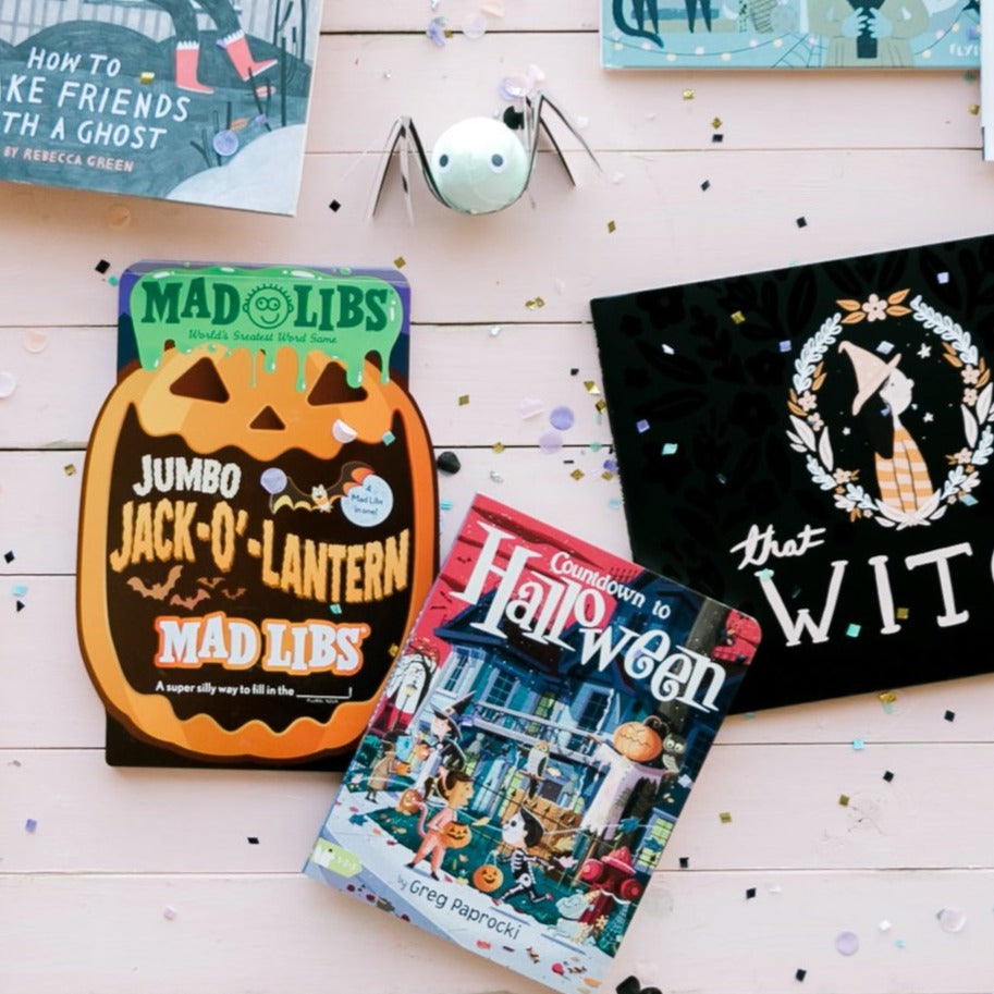 JUMBO JACK-O'-LANTERN MAD LIBS BOOK Penguin Random House Inc Books For Kids Bonjour Fete - Party Supplies