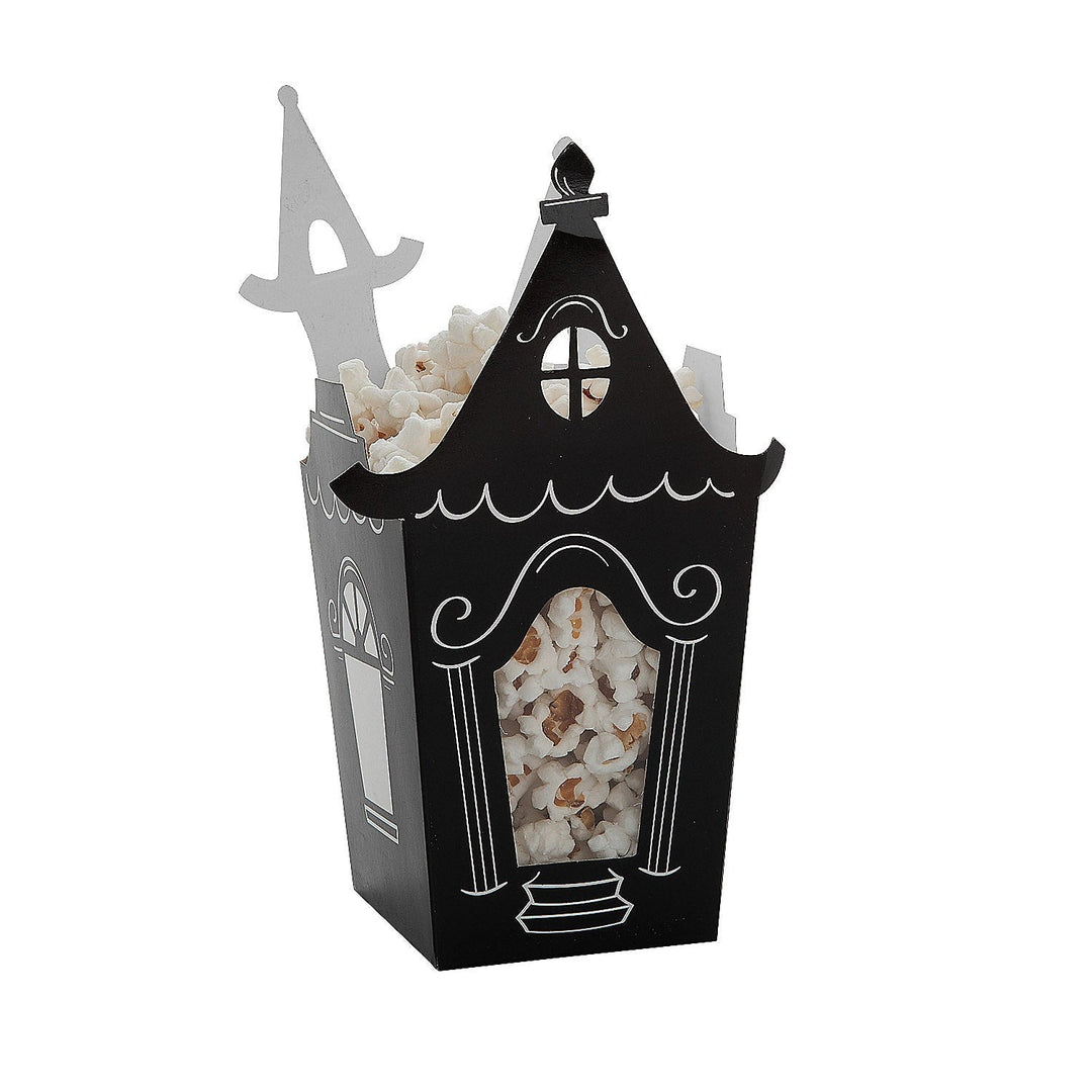 HALLOWEEN HAUNTED HOUSE POPCORN BOXES Fun Express Bonjour Fete - Party Supplies