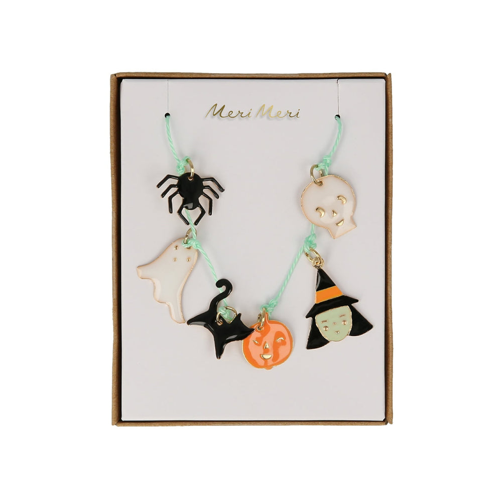 HALLOWEEN ENAMEL NECKLACE BY MERI MERI Meri Meri Bonjour Fete - Party Supplies