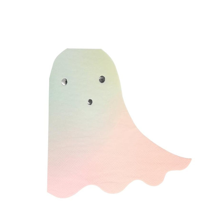 PASTEL HALLOWEEN GHOST NAPKINS Meri Meri Halloween Tableware Bonjour Fete - Pastel Halloween Party Supplies