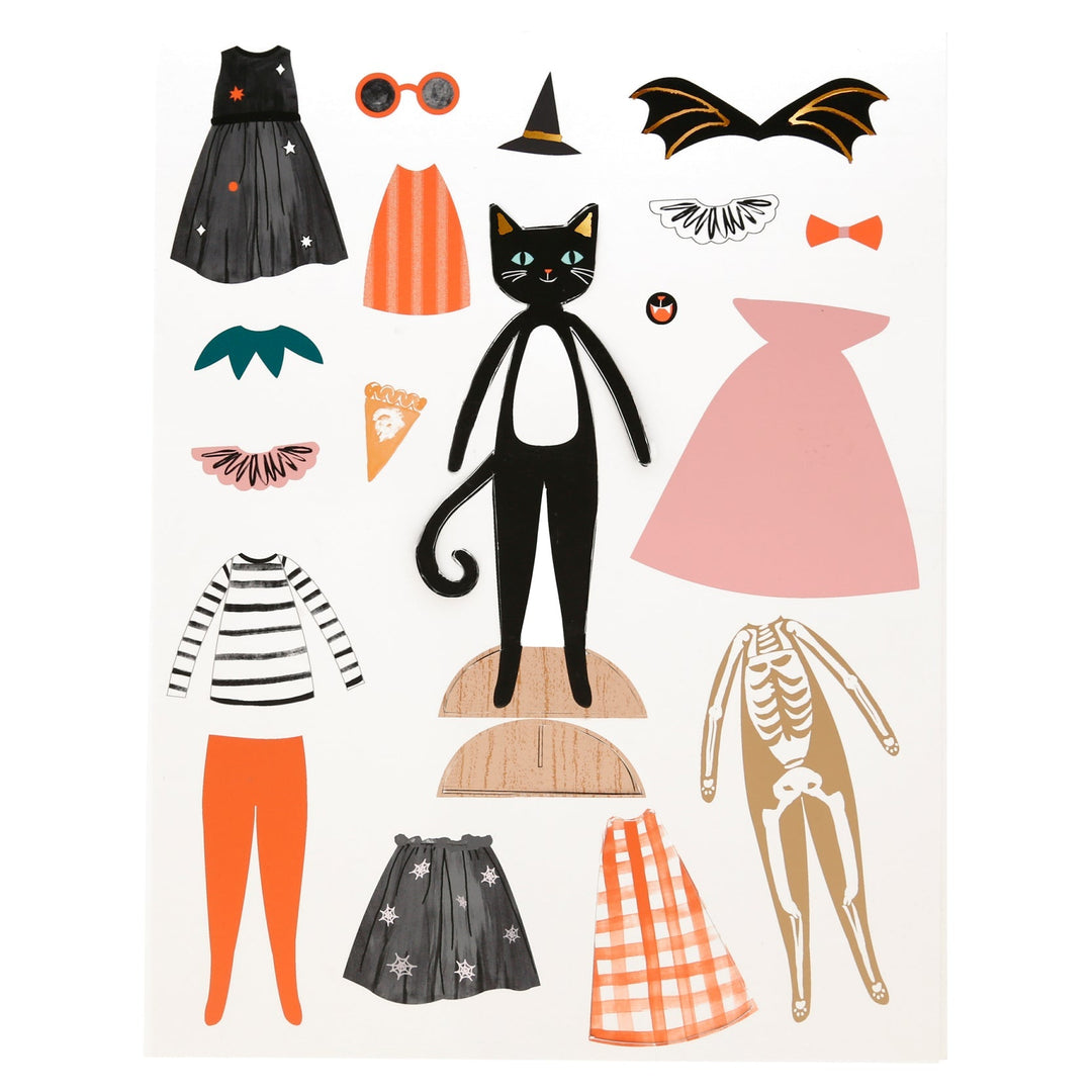 HALLOWEEN PAPER PLAY HOUSE Meri Meri Halloween Crafts & Games Bonjour Fete - Party Supplies