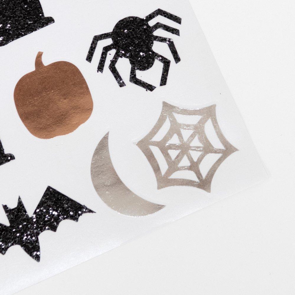 HALLOWEEN THEMED STICKERS Meri Meri Halloween Favors Bonjour Fete - Party Supplies
