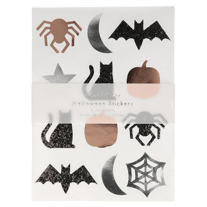 HALLOWEEN THEMED STICKERS Meri Meri Halloween Favors Bonjour Fete - Party Supplies