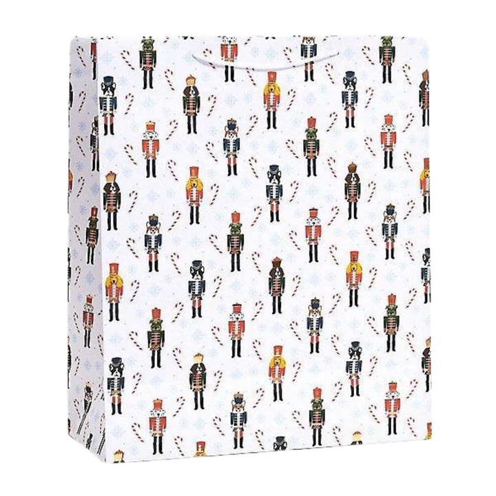 WASTE NOT PAPER HOLIDAY MEDIUM GIFT BAG Waste Not Paper Gift Bag Bonjour Fete - Party Supplies