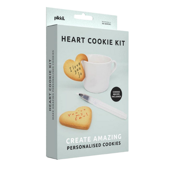 HEART COOKIE KIT Pikkii Baking Bonjour Fete - Party Supplies