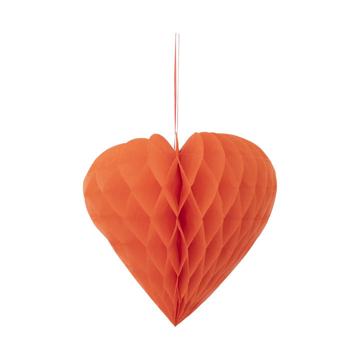 HEART HONEYCOMB DECORATIONS Meri Meri Hanging Decor Bonjour Fete - Party Supplies