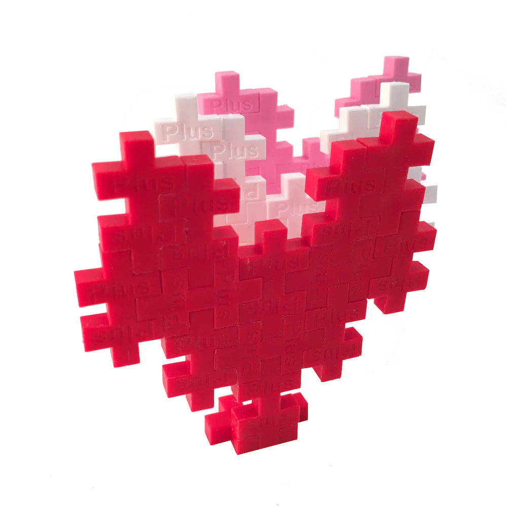 PLUS PLUS I LOVE YOU MINI MAKER PUZZLE TUBE Plus Plus Kid's Party Favors Bonjour Fete - Party Supplies